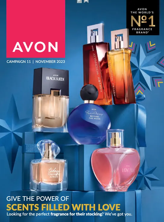 Avon printed brochure